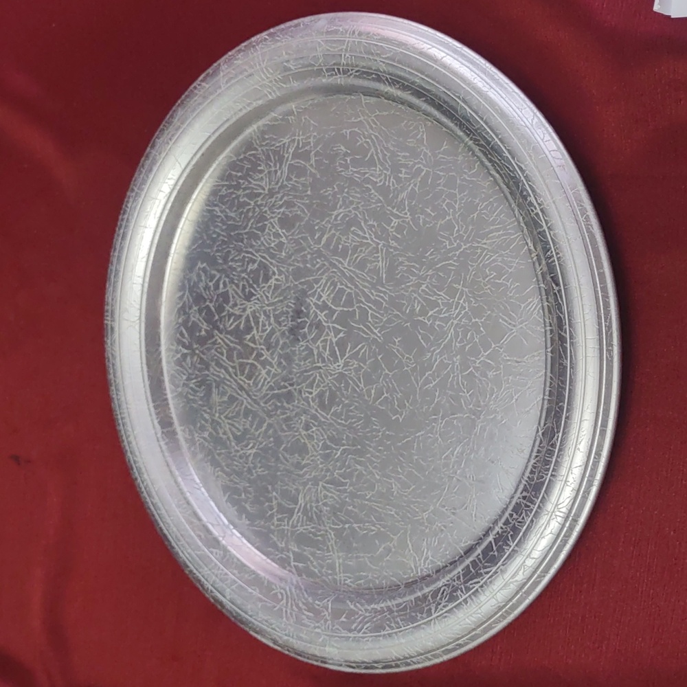 West Bend USA Cracked Design Aluminum Plate